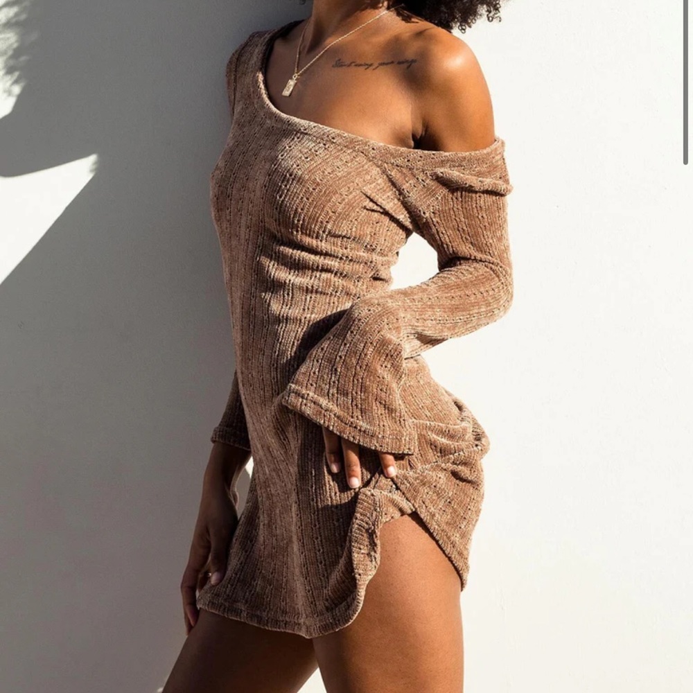 Mocha Sweater Dress